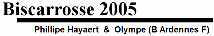 Phillipe Hayaert  &  Olympe (B Ardennes F)