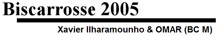 Xavier Ilharamounho & OMAR (BC M)