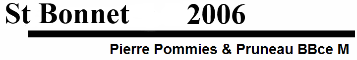 Pierre Pommies & Pruneau BBce M